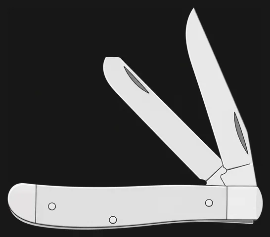 Illustration of the W.R. Case & Sons Mini Trapper