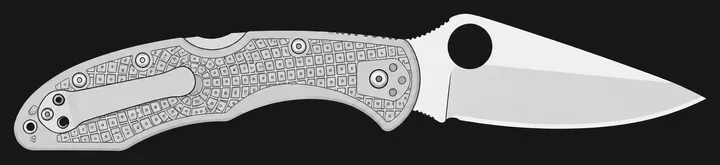 Illustration of the Spyderco Delica 4 (Lightweight)