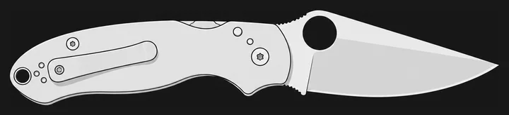 Illustration of the Spyderco Para 3